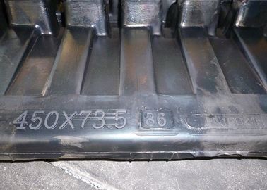 Rubber track size 450x73.5x80