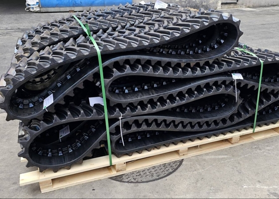 Rubber Track H280X72X47 With 40mm High Pattern For Gradening Machinery Or Lawn Mower