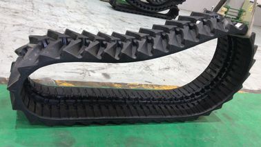 Adjustable Black Agricultural Rubber Tracks K500*71*72 For Komatsu D21A7 / D21P7