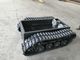 Rubber Steel Crawler Track Undercarriage 1200kg Load Width 1200mm
