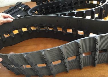 Off Road Atv Rubber Tracks With Customized Sprockets And Supporting Wheels