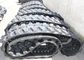 Black 500mm Wide Rubber Crawler Tracks For Hitachi EX120