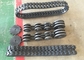 Width 148mm Robot Rubber Tracks With 60mm Pitch 36 Links