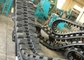 Jointless Excavator Rubber Tracks 92mm Pitch For Hitachi EX120