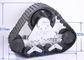 320mm Width Tire Replacement Snowmobile Track System 3t Loading