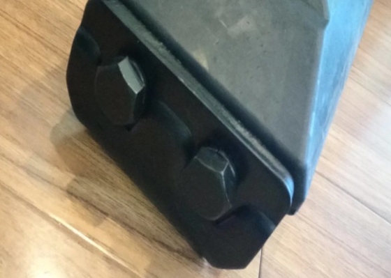 Bolt-On Tracked Pad Rubber Pads for Excavators Asphalt Pavers Construction Machineries