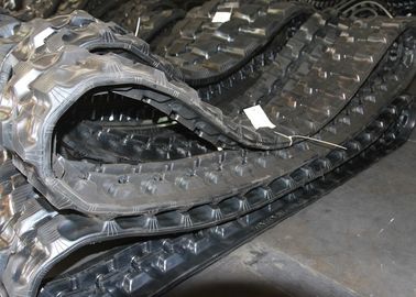 37 Links Excavator Rubber Tracks Low Ground Pressure For Kubota Kx021