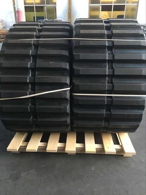 800x150x68 LD1000 Dumper Rubber Track Construction Machinery Spare Parts
