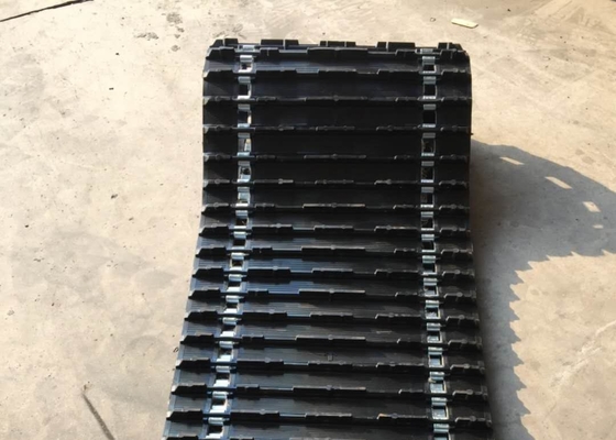 56 Links 500mm Width Rubber Snow Tracks Continuous With Jointless